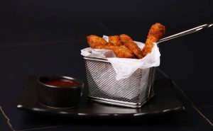 Нагетси з кетчупом